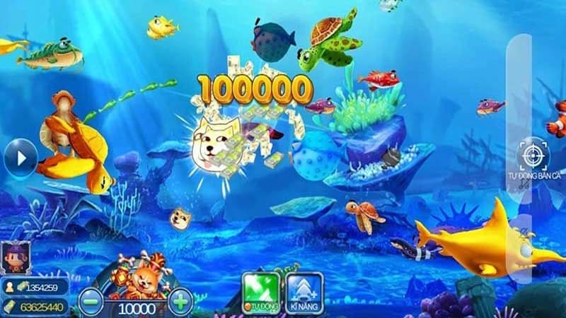 Các cấp độ phòng chơi trong Săn Cá Đại Dương