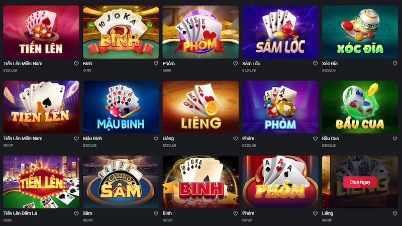 Top 5 trò chơi thịnh hành trên game bài Mebet Top 5 trò chơi thịnh hành trên game bài Mebet