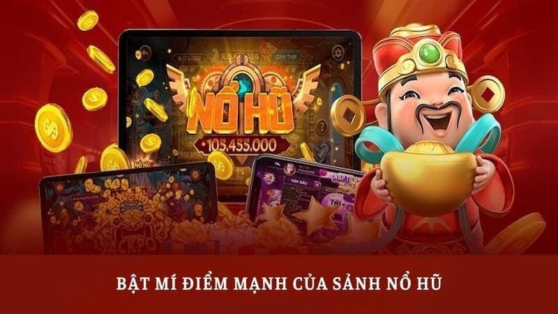 Chọn mức cược và bắt đầu quay hũ
